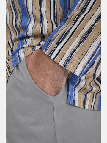 Jan Vanderstorm Long Pajamas ' Antos ' in Grey