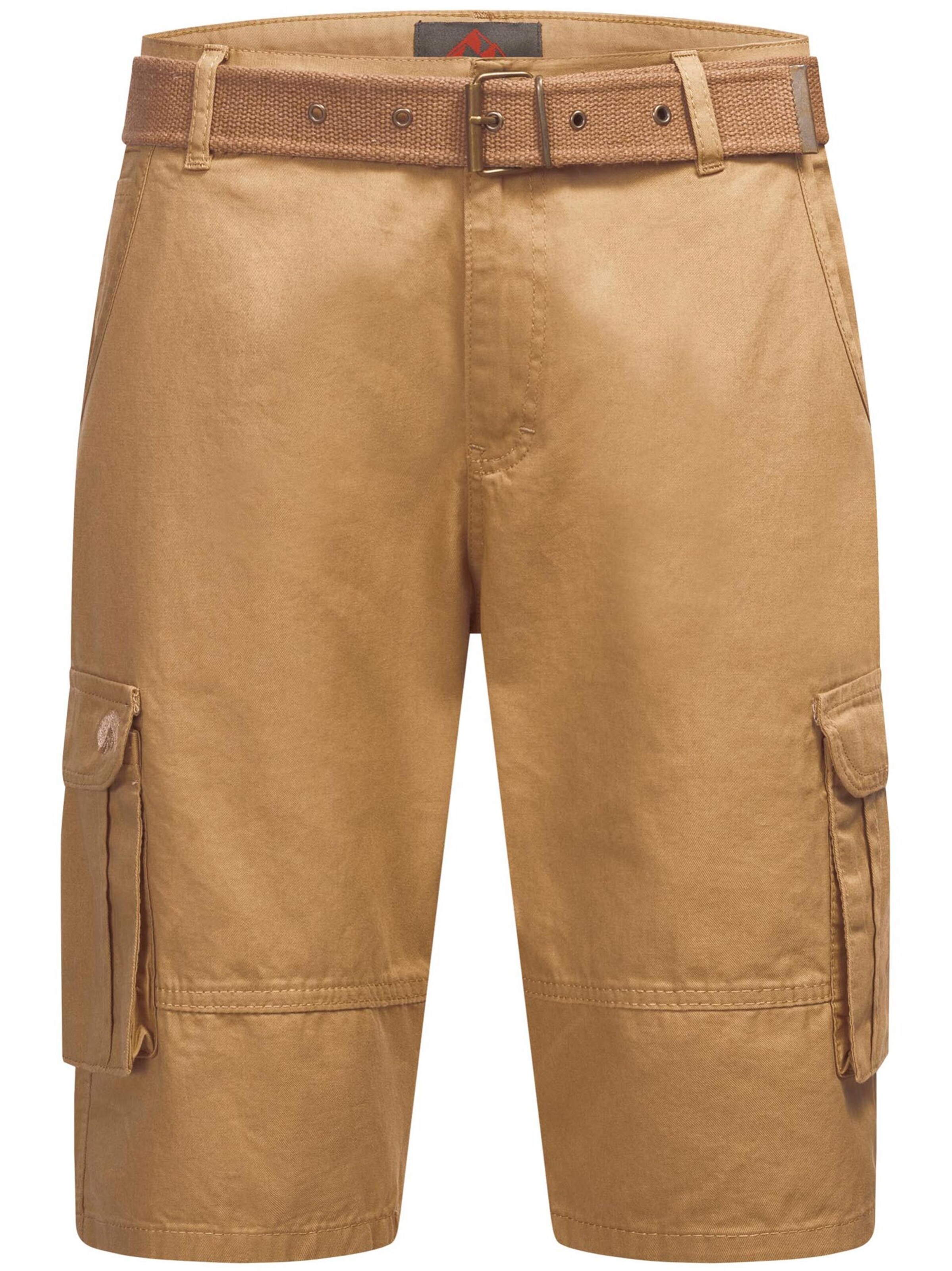 Arctic Seven Regular Cargo trousers in Beige: front