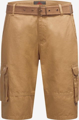 Pantalon cargo Arctic Seven en beige : devant