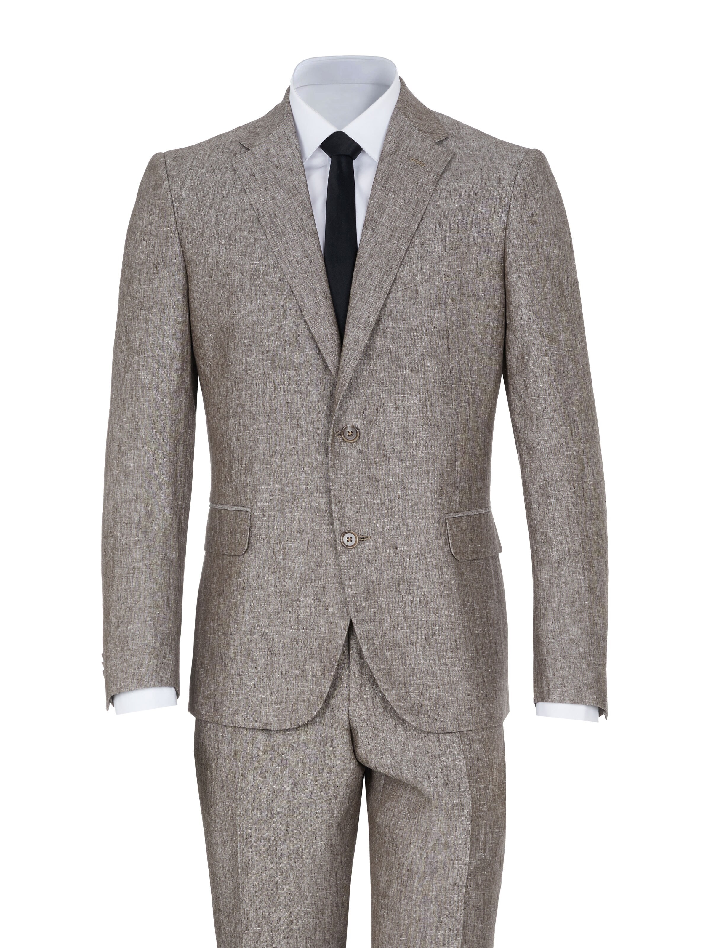 Corneliani Regular Suit 'Corneliani Anzug' in Beige: front