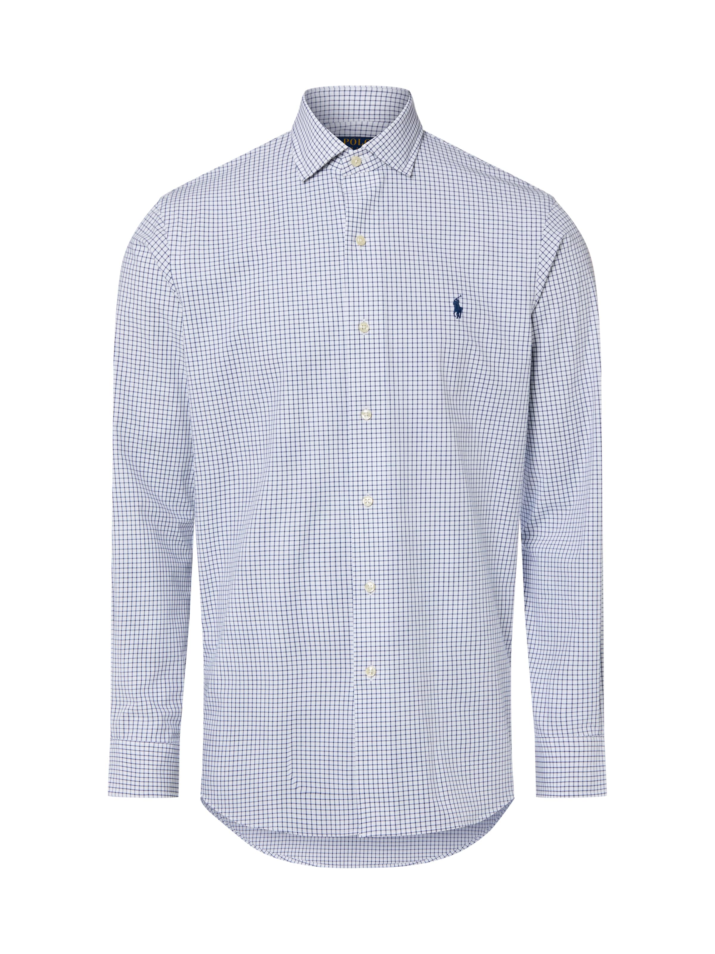 Polo Ralph Lauren Regular Fit Hemd in Blau: Vorderseite