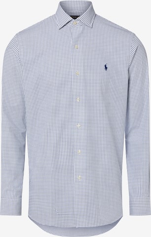 Chemise business Polo Ralph Lauren en bleu : devant