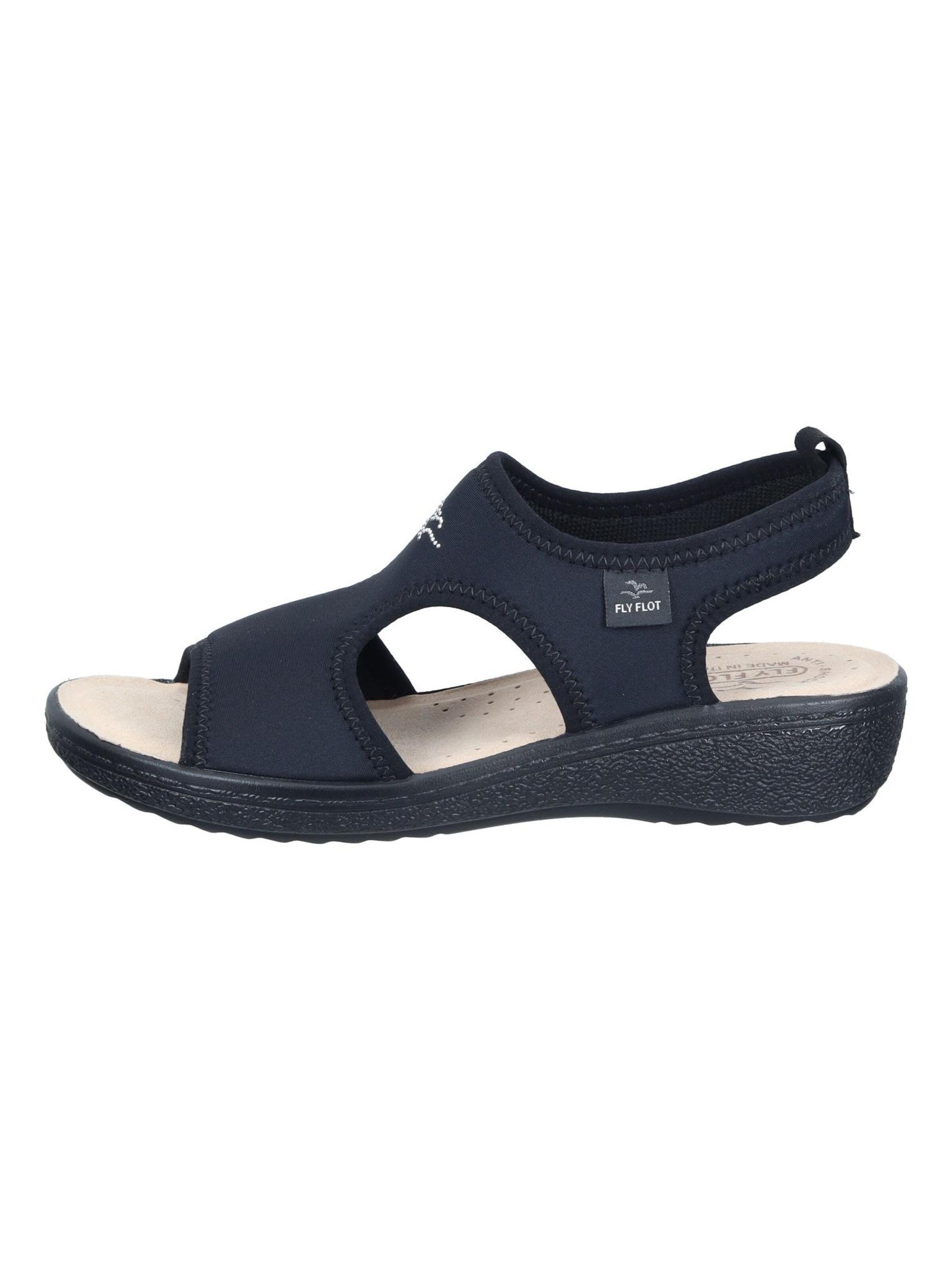 FLY FLOT Sandals in Black