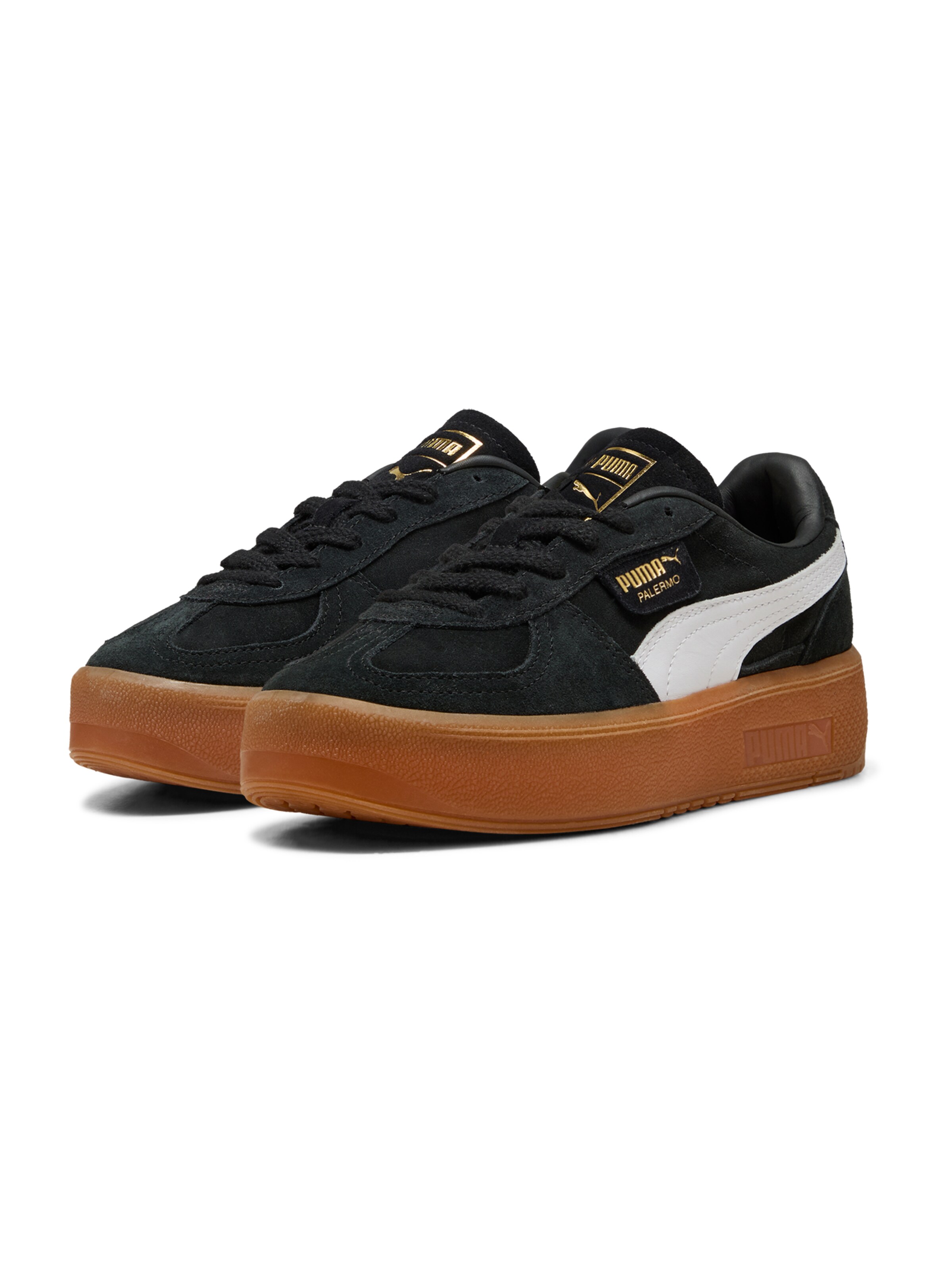 PUMA Sneakers laag 'Palermo Elevata' in Zwart