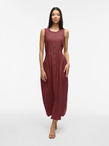 Robe 'VIEnza' VILA en marron : devant