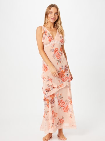 Free People Negligee 'STAY AWHILE' in Orange: front