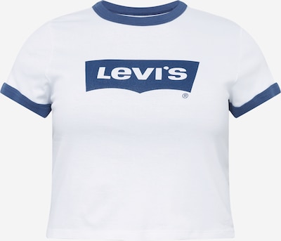 Levi's® Plus Shirt 'PL Graphic Mini Ringer' in dunkelblau / weiß, Produktansicht