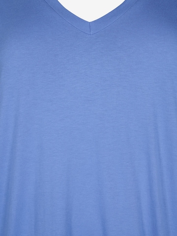 T-shirt oversize 'VCHIARA' Zizzi en bleu