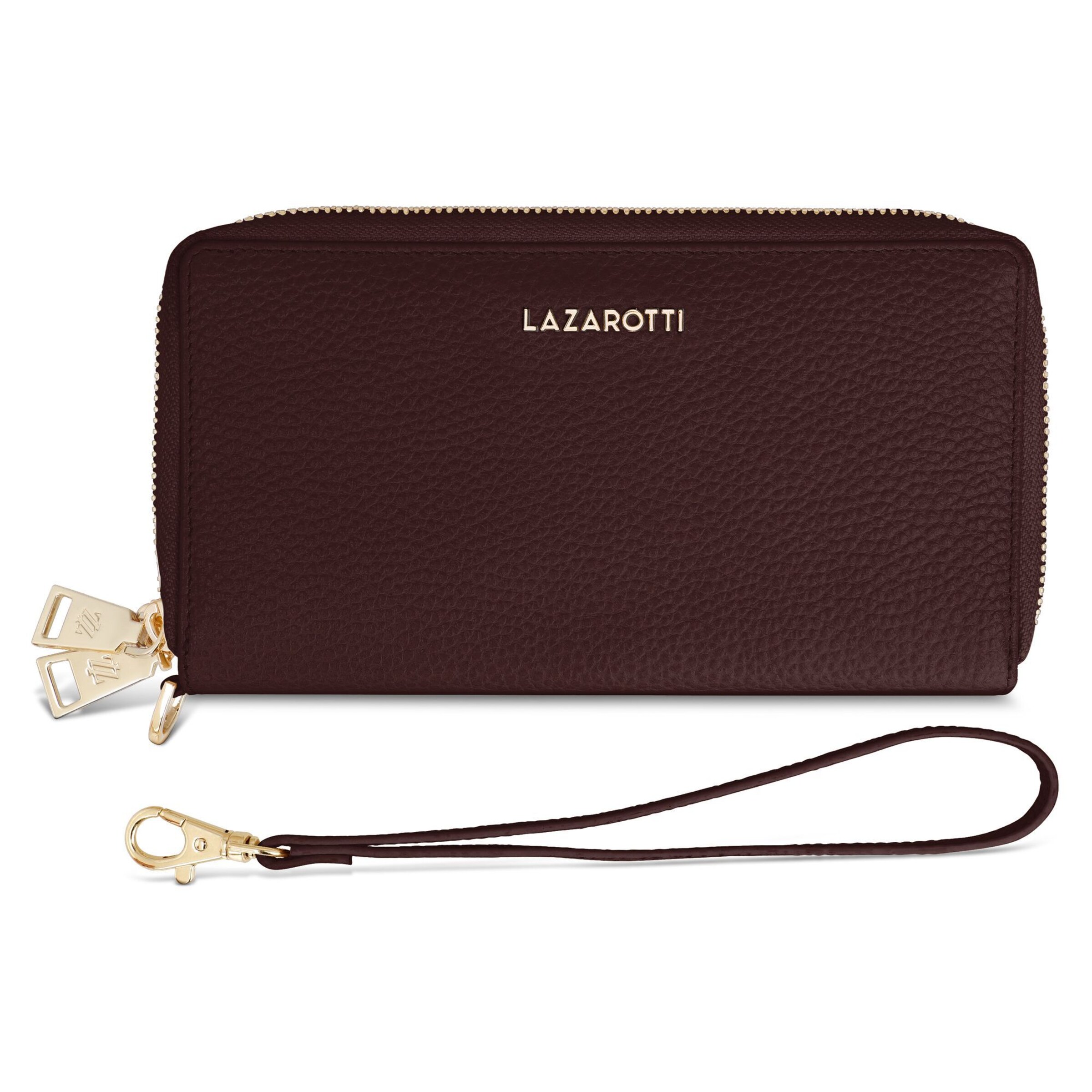 Lazarotti Wallet 'Bologna' in Brown