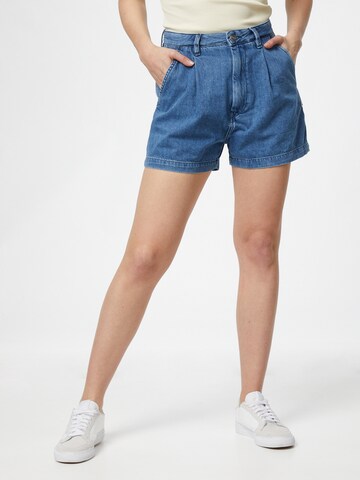 Pepe Jeans - regular Pantalón vaquero plisado 'Laurel' en azul: frente