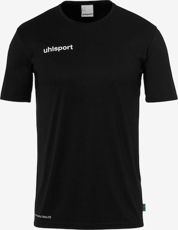 UHLSPORT Funktionsshirt in Schwarz: predná strana