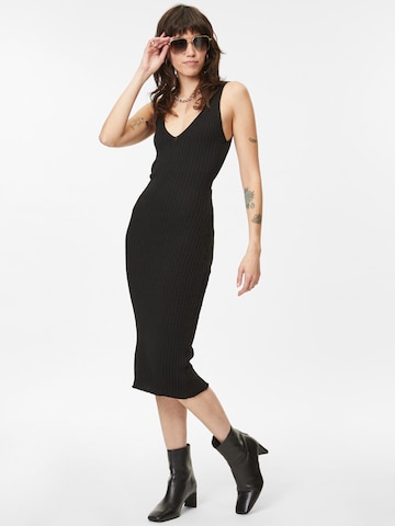 Rochie tricotat 'Bodycon' de la Cotton On pe negru