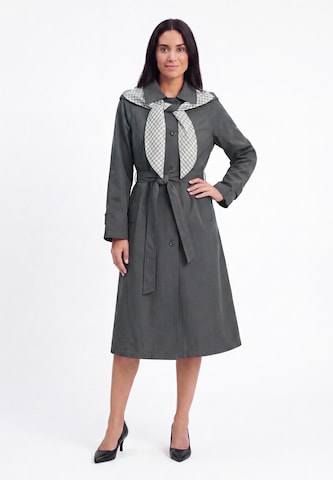 usha BLACK LABEL - Abrigo de entretiempo en gris: frente
