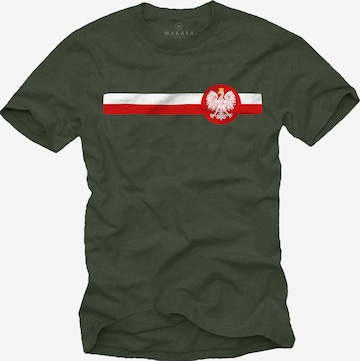 MAKAYA Shirt in Green: front