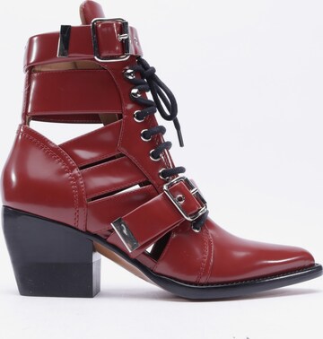 Chloé Dress Boots in 37 in Red: front
