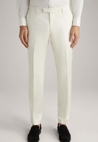 Regular Pantalon à plis 'Blayr' JOOP! en beige : devant