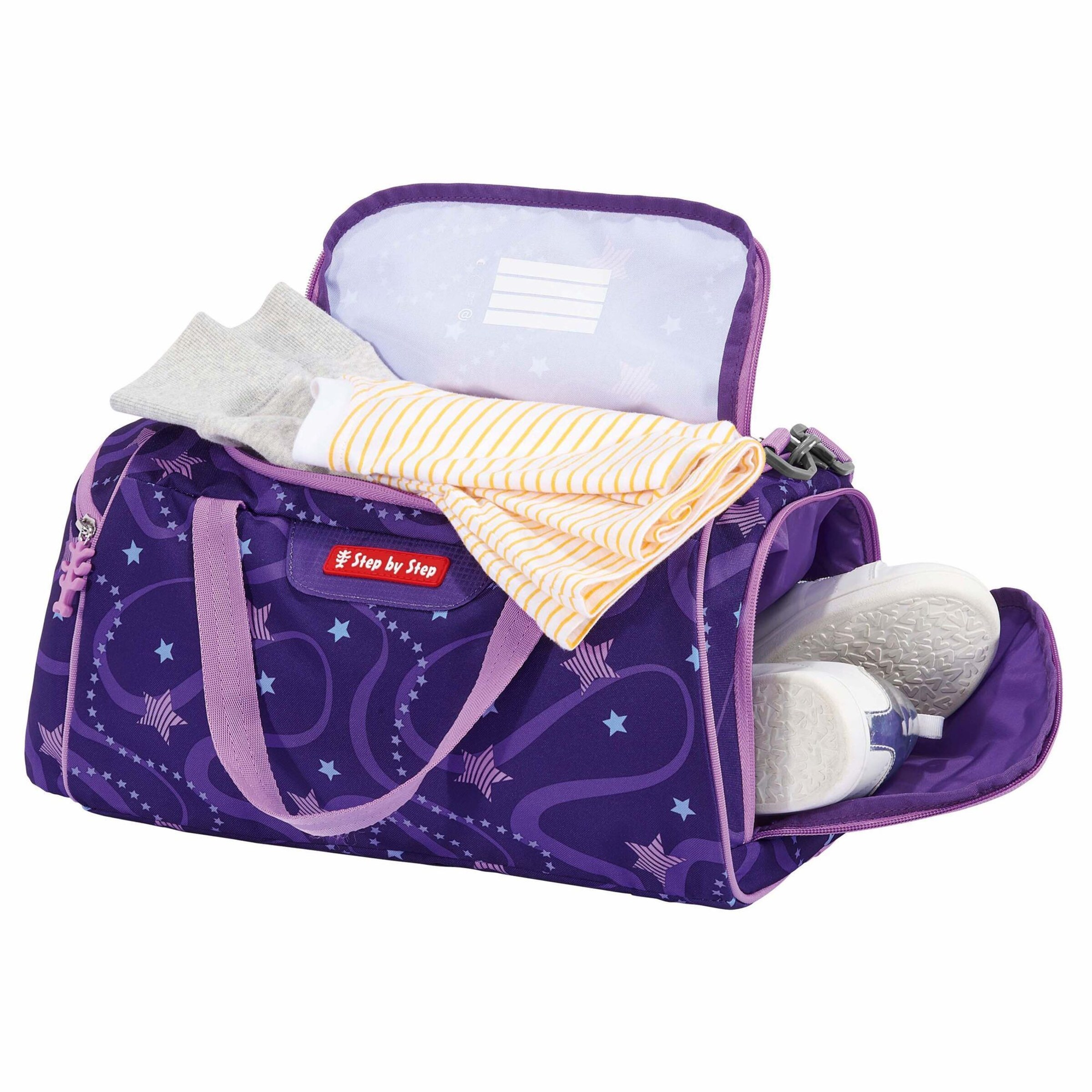 STEP BY STEP Weekender in Lila