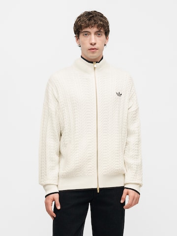 Giacchetta 'FIREBIRD' di ADIDAS ORIGINALS in bianco: frontale