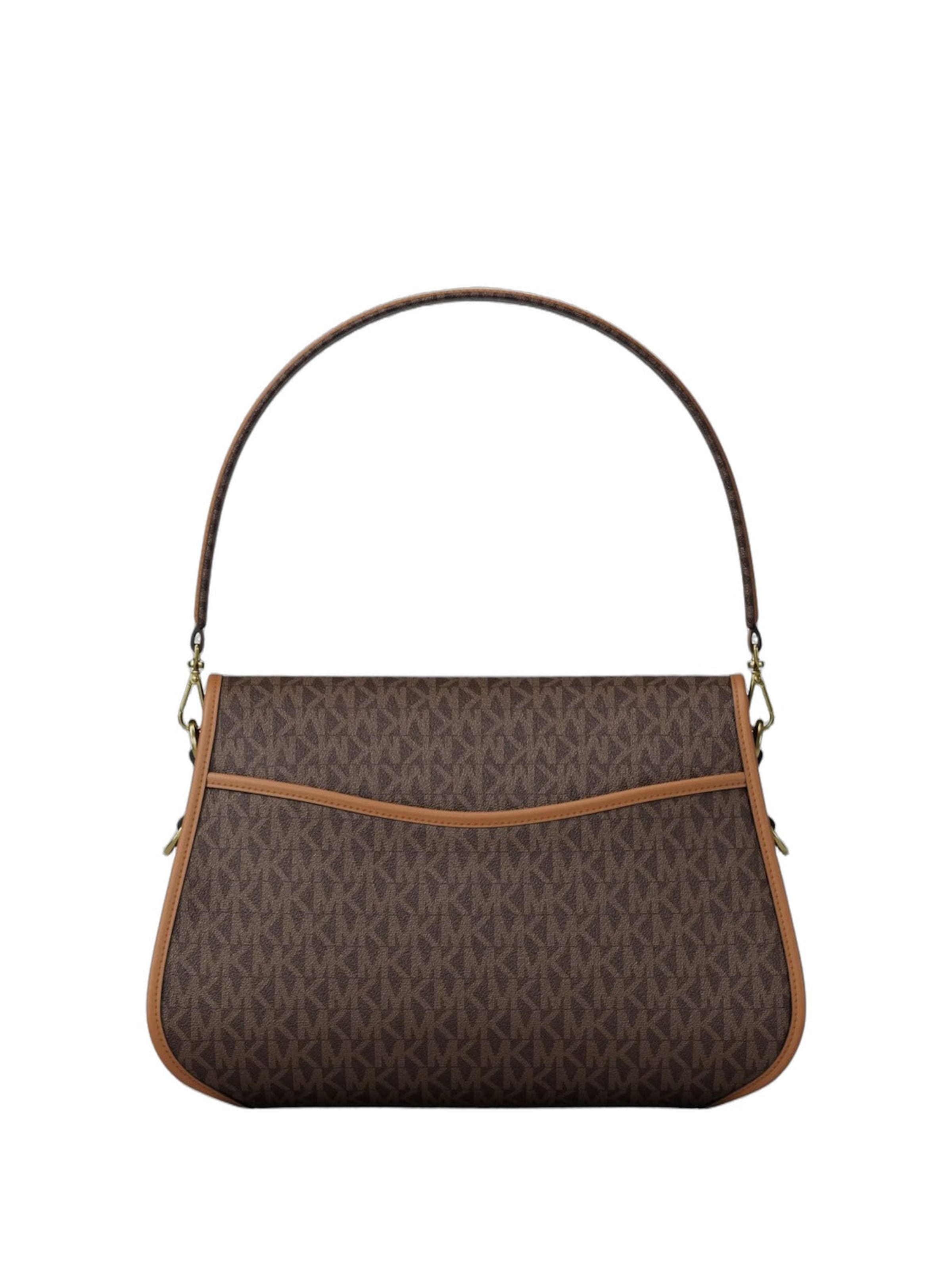 MICHAEL Michael Kors Torba za čez ramo 'Holmes' | rjava barva