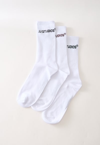 JACK & JONES Sokken 'JACSoho' in 41-46 in de kleur Donkergroen / Wijnrood / Zwart / Wit, Productweergave