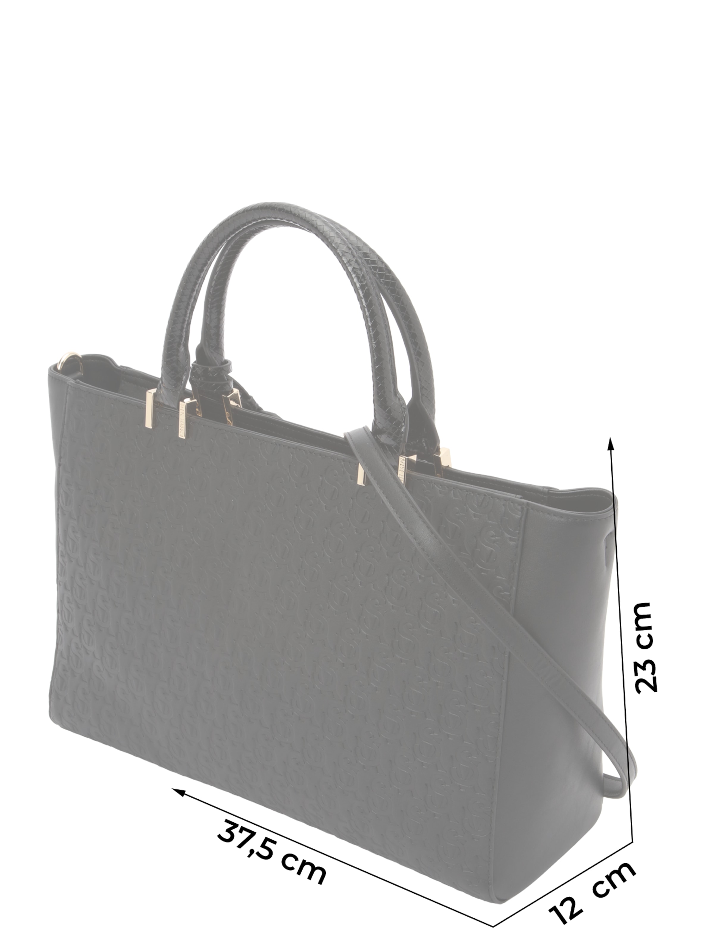 STEVE MADDEN Дамска чанта 'Bblane-6' в черно: отпред