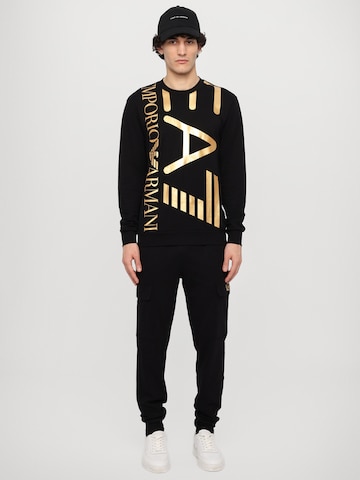 Sweat-shirt EA7 Emporio Armani en noir