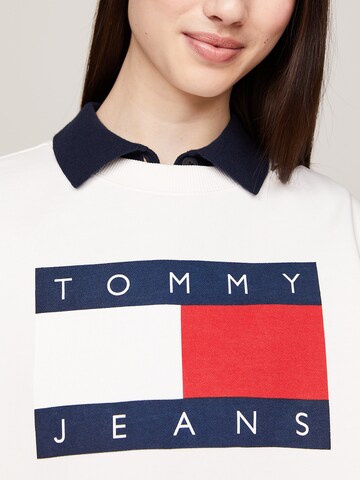 Tommy Jeans Sweatshirt in Weiß