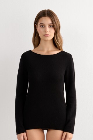 INTIMISSIMI Sweater in Black: front
