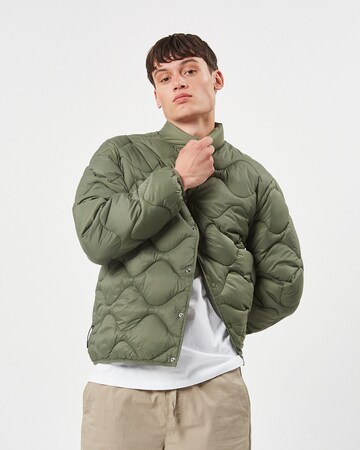 Veste mi-saison 'Notes' minimum en vert : devant