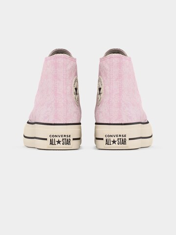 Sneaker înalt 'CTAS' de la CONVERSE pe roz