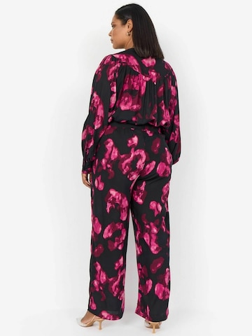 Wasabi Concept Loosefit Kalhoty 'Keisie' – pink