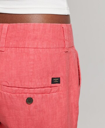 Regular Pantalon Superdry en rose