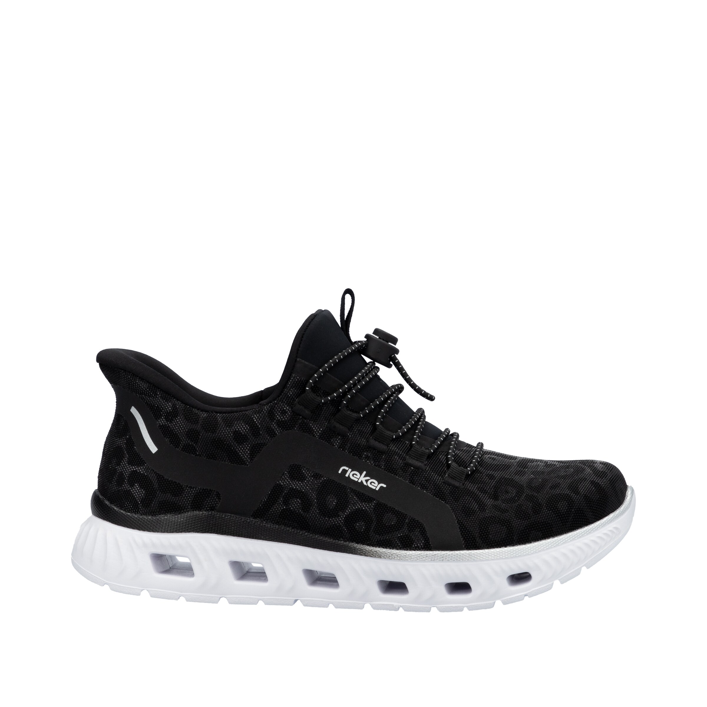 Rieker Sport Platform trainers in Black