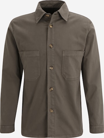 SAND COPENHAGEN - Regular Fit Camisa 'Anders' em verde: frente