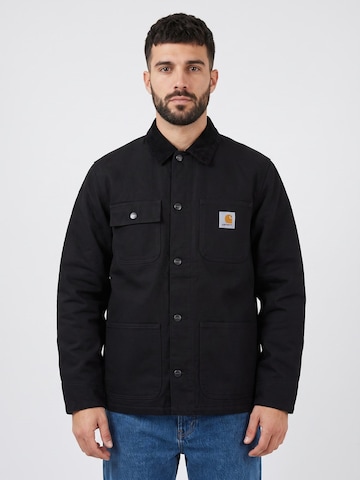Carhartt WIP Tussenjas 'MICHIGAN' in Zwart: voorkant