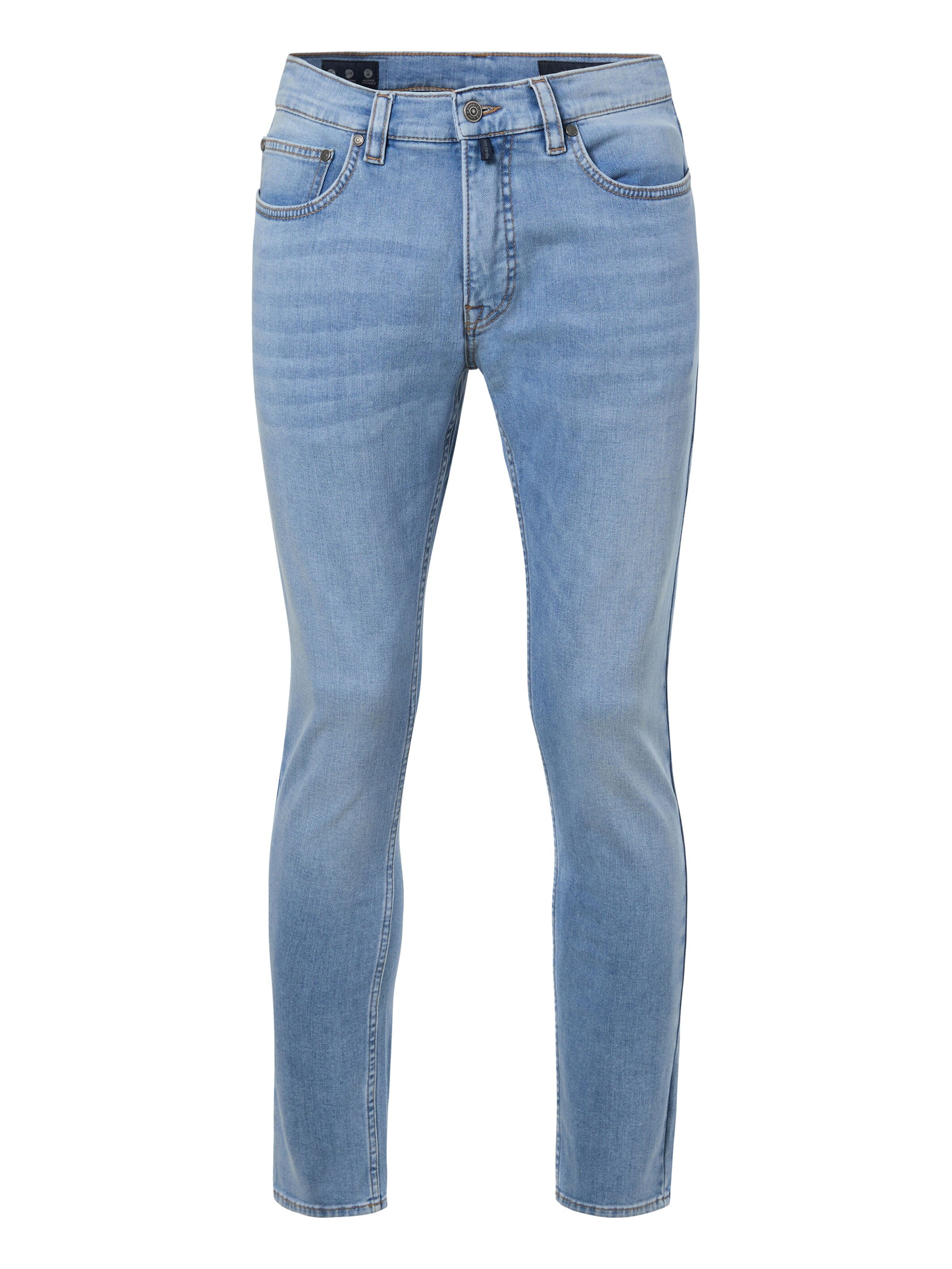 PIERRE CARDIN Tapered Jeans 'Limoux' in Blauw: voorkant