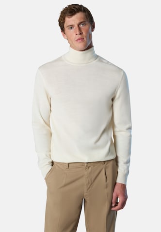 Pull-over North Sails en beige : devant