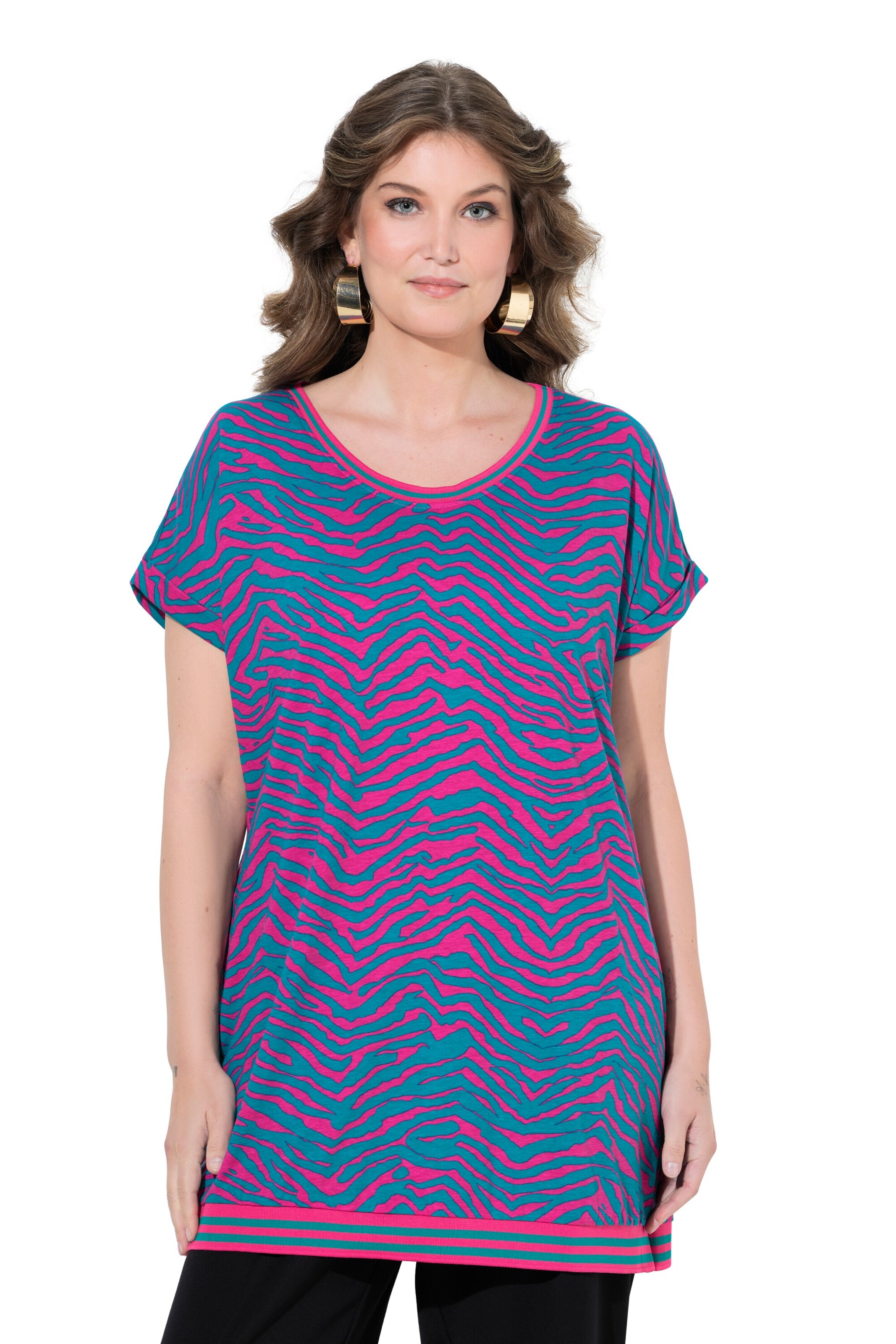 MIAMODA Shirt in Blauw: voorkant