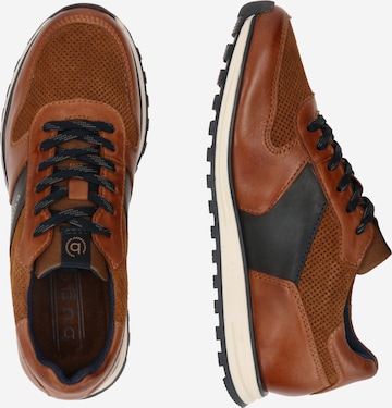 bugatti Athletic Lace-Up Shoes 'Cirino' in Brown