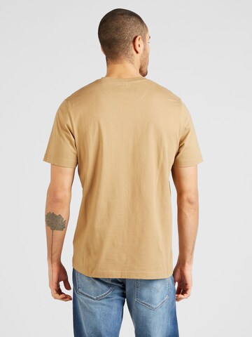 FARAH T-shirt 'DANNY' i beige