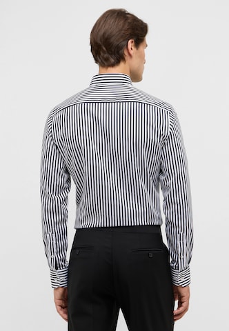ETERNA Slim fit Business shirt in Black