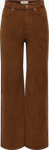 Pantalon 'ONLHOPE' ONLY en marron : devant