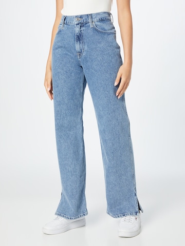 Tommy Jeans Bootcut Jeans 'BETSY' in Blauw: voorkant