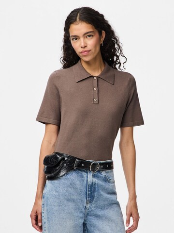 Ceinture 'PCNABINE' PIECES en noir : devant