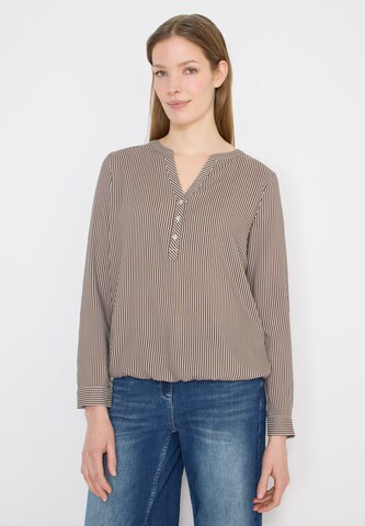 CECIL Bluse in Braun: Vorderseite
