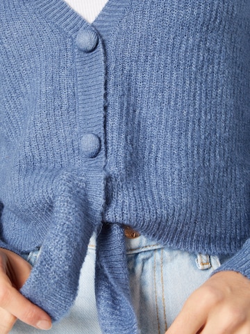 ONLY Knit cardigan 'MONICA' in Blue