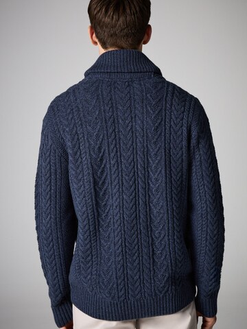 Next Gebreid vest in Blauw