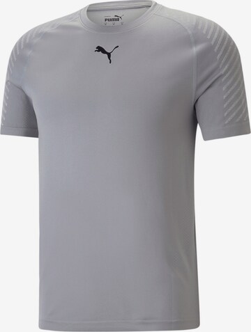 PUMA Functioneel shirt in Grijs: voorkant