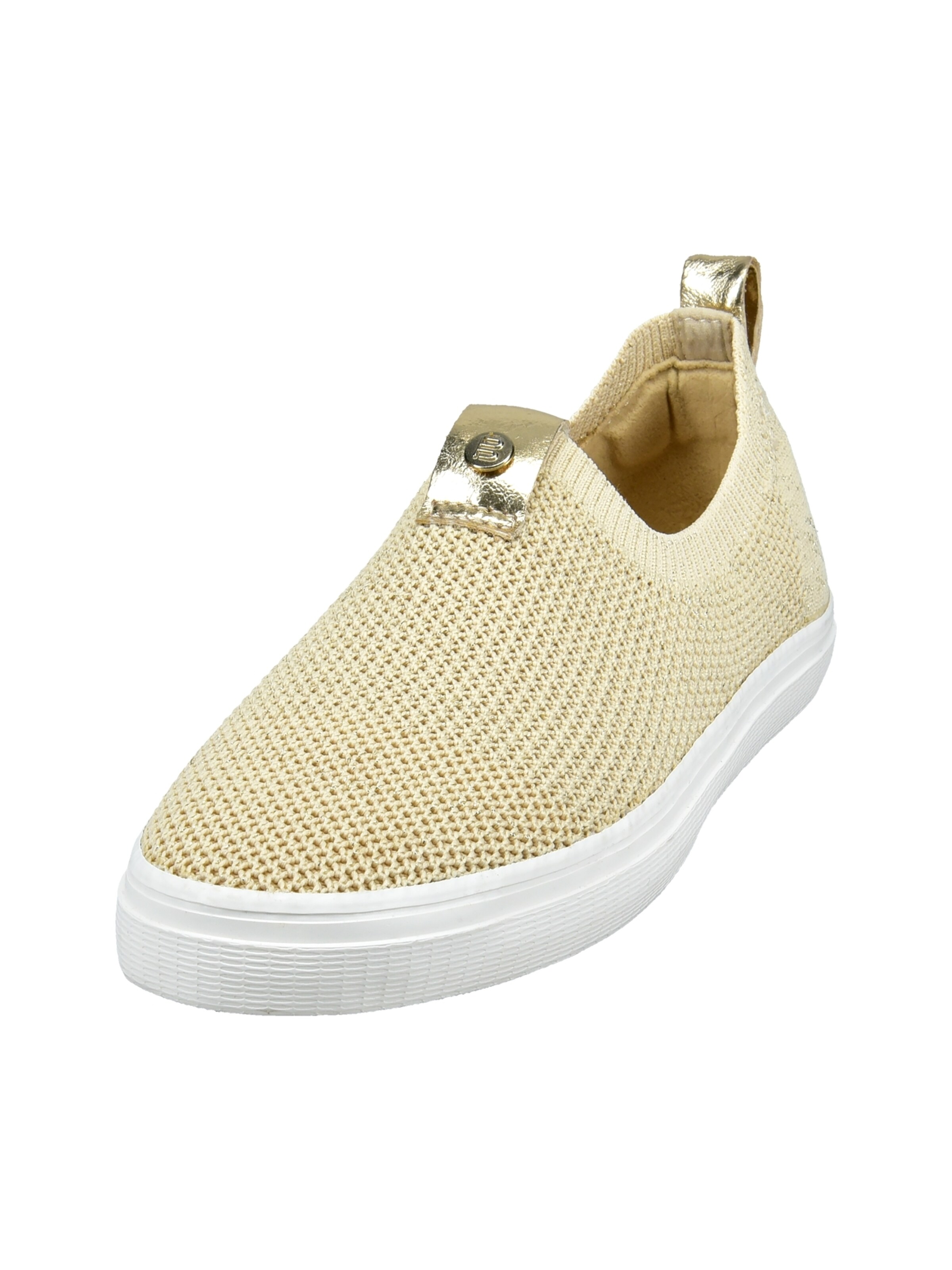 TT. BAGATT Slip-on obuv - Béžová: predná strana