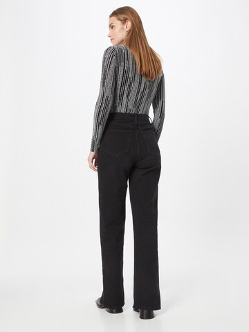 Misspap Flared Jeans in Schwarz